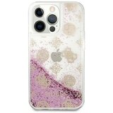  Maska za iPhone 13 Pro pink Guess Hc Liquid Glitter Peony | ePonuda.com