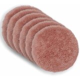  Presvlaka za jastuk 6 pcs HEERLEN Ružičasta Ø 50 cm PV flis | shoptok.hr