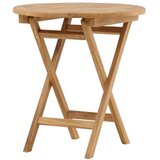 Venture Home Kenya vrtni stolić ⌀70 cm, prirodna boja drva | shoptok.hr