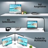 ICARE LED namizna svetilka z dvojno glavo - 62 cm | Shoptok.si