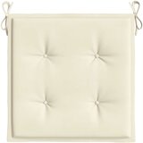  Jastuci za vrtne stolice 4 kom krem 40x40x4 cm od tkanine | Shoptok.si