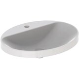 Geberit lavabo variform ugradni ovalni 600X480 bez preliva, sa otvorom za slavinu | ePonuda.com