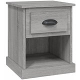Maison Chic Nočna omarica - Nočna miza siva sonoma 39x39x47,5 cm inženirski les, (21687848) Cene