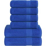 vidaXL 6-dijelni set ručnika plavi 360 gsm 100 % pamuk | shoptok.hr