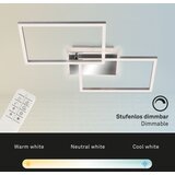 BRILO led prigušiva plafonski luster frame 2xLED/20W/230V 2700-6500 k + daljinski upravljač | Eponuda.com