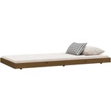  Posteljni okvir medeno rjav 75x190 cm trdna borovina, (20739160) | Shoptok.si
