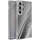 AVIZAR Ovitek za Galaxy S26 Ultra iz mehkega silikona z ojačanimi vogali, Prozorno, (5000189244) | Shoptok.si
