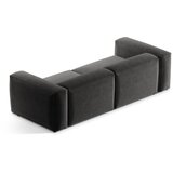 Cosmopolitan Design Temno siva sedežna garnitura 264 cm Bergano – | Shoptok.si