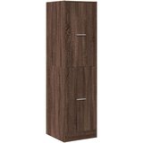 vidaXL Lekarniška omara rjavi hrast 40x41x144,5 cm inženirski les | Shoptok.si