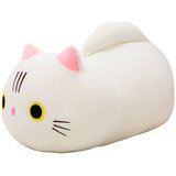 Plišana igračka mačak sa mekanim repom 40cm - bijela | Shoptok.si