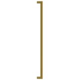  Ručke za ormarić 20 kom zlatne 480 mm od nehrđajućeg čelika | shoptok.hr