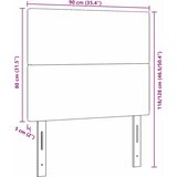  Uzglavlje Tamno siva 90 cm Kordura tekstil | shoptok.hr