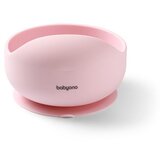 BabyOno 1481/02 Silikonska posuda s vakuumom, roza | shoptok.hr