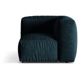 Micadoni temno moder modul za sedežno garnituro iz tkanine bouclé (s kotom po izbiri) martina – home | Shoptok.si