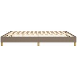  Za krevet s oprugama smeđesivi 180x200 cm od tkanine | shoptok.hr