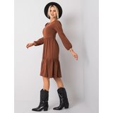 RUE PARIS Dress-RV-SK-5832.18X-brown | shoptok.hr