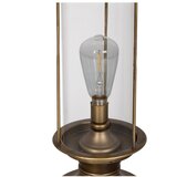 Ixia LED namizna svetilka v zlati barvi s steklenim senčilom (višina 58 cm) – | Shoptok.si