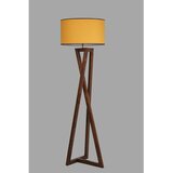Opviq lights Senf žuta/smeđa stojeća svjetiljka s tekstilnim sjenilom (visina 149 cm) Maçka – | shoptok.hr