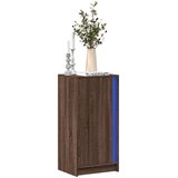  Komoda s LED boja smeđeg hrasta 42,5x34x85 cm konstruirano drvo | Eponuda.ba