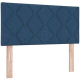 Box Postelja z vzmetnico z vzmetnico Modra 90 x 200 cm blago, (5000125813) | Shoptok.si