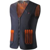INF Grelni brezrokavnik 5 grelnih con črno/siv S, (21275973) | Shoptok.si