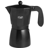 ad4420 džezva za espresso kafu 9 šoljica 520ml crna