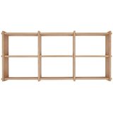 OYOY Living Design Večnivojska polica iz masivnega hrasta v naravni barvi 37 cm Grid – Cene