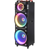 Zvučnik Bluetooth NDR-1526 100W 2*15" sa dva mikrofona Crni Cene