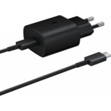 Samsung HIŠNI POLNILEC EP-TA800XBE Super Fast Charge (Type C) in podatkovni kabel EP-DW767JBE 1,8m (Type C - Type C) - črn (bulk) | Shoptok.si