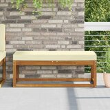  Jastučić za sjedenje na otvorenom Krema 115 x 40 x 8 cm - Krema 115 x 40 cm | shoptok.hr