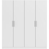 home24 OMARA S KLASIČNIMI VRATI, bela | Shoptok.si