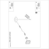  Brilagi - LED stona lampa CRESTO 1xGU10/10W/230V krem boje | Eponuda.com
