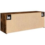  Kupaonski zidni ormarić dimljeni hrast 80x25x30 cm | Eponuda.com