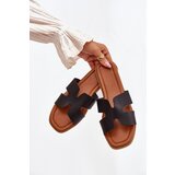 Boto Women's Flat Sandals With Cutouts Black Salyra | ePonuda.com