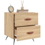  Noćni ormarići 2 kom boja hrasta 40x35x47 5cm konstruirano drvo | shoptok.hr