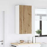 Viseći ormarić Umjetnički hrast i bijela 50 x 31 x 100 cm | shoptok.hr