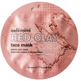CafeMimi maska za lice sa glinom CAFÉ mimi - konturisanje lica, crvena glina super food Cene
