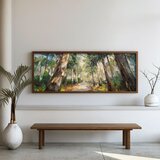WALLXPERT FAH071-120 Multicolor Decorative Framed MDF Painting | Eponuda.com