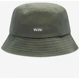 Wood Wood Pamučni šešir Wood Ossian Bucket Hat BLACK boja: zelena, pamučni, 12240817.7083-DUSTYGREEN