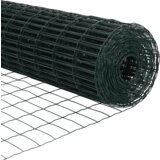 vidaXL Euro Ograda s 7 Flanširanih Stupova 0.6x10 m Galvanizirani Čelik | shoptok.hr
