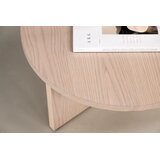 Vind Collection Vind Salt&amp;ouml; klub stolić ⌀85 cm, izbijeljeni (whitewash) Slike