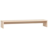  Stalak za monitor 100 x 27 x 15 cm od masivne borovine | Eponuda.ba