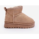 Boto Children's Snow Boots Botki Insulated Beige Nallita | Shoptok.si
