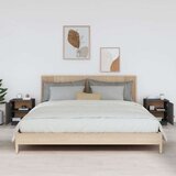 Noćni ormarići 2 kom sivi 40 x 34 x 45 cm od masivne borovine | shoptok.hr