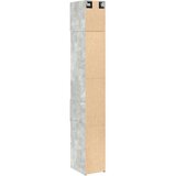 vidaXL Uski ormarić za pohranu sivi 30x42,5x225 cm konstruirano drvo | shoptok.hr