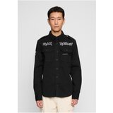 Brandit Men's Iron Maiden Vintage Long Sleeve Shirt Eddy Black Cijene