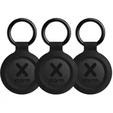 XTAG2GA11-3PACK GPS tracker /finder Universal Smart keychain Black