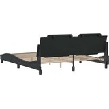  Okvir za krevet bez madraca Zadar crni 180x200 cm od umjetne kože | Eponuda.com
