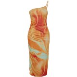 Trendyol Dress - Orange - Bodycon Cene