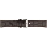 Poletto tamno Braon Glossy Antiqua Calf Kožni Kaiš Za Sat 643/01.24 | ePonuda.com